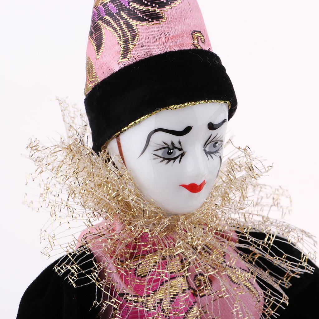 Vintage Collectible Clowns - Bonecos de Palhaço de Porcelana de