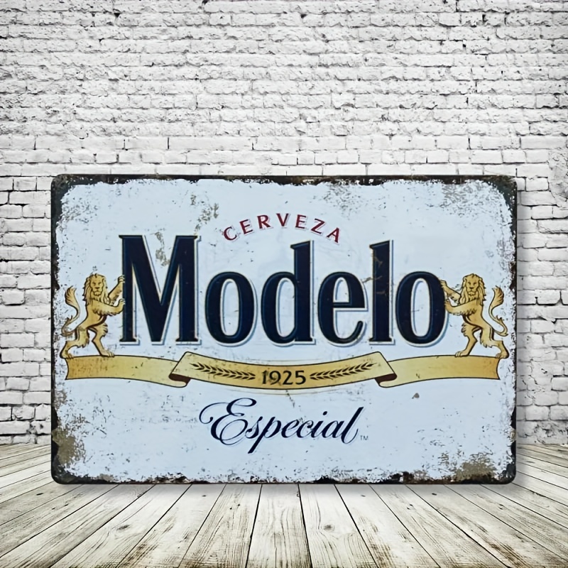 Vintage Collectible Tins - Placa de Metal Vintage com Logotipo