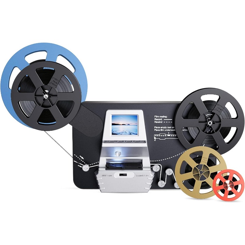 Super 8 Film Reel - Conversor de Filme para Digital 8mm