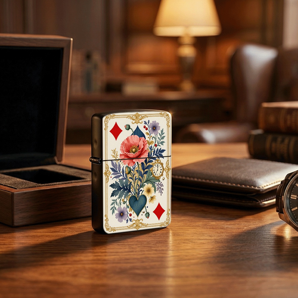Vintage Collectible Lighters - Isqueiro Vintage Estilo Cartas de Tarô