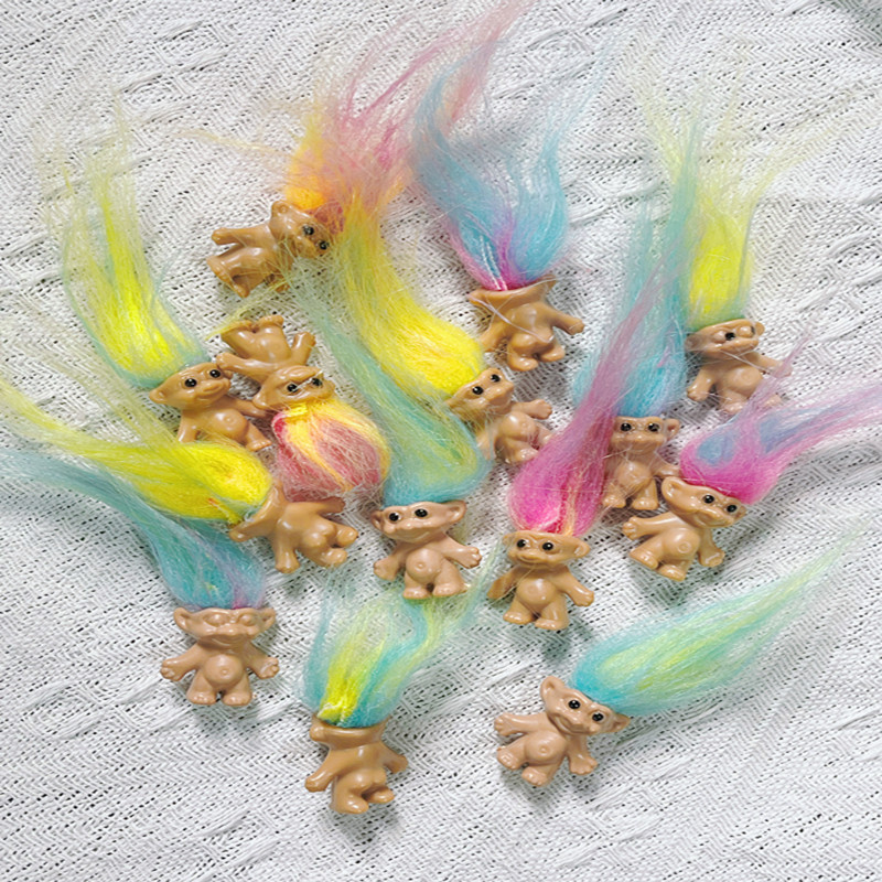Vintage Collectible Items - 10/20PCS Mini Bonecos Vintage de Cabelo