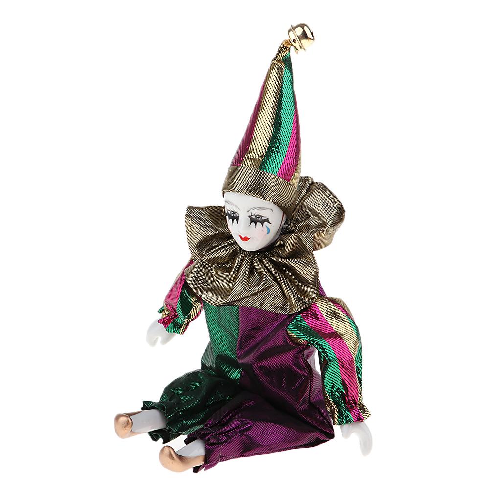 Vintage Collectible Clowns - Bonecos de Palhaço de Porcelana Colecionáveis