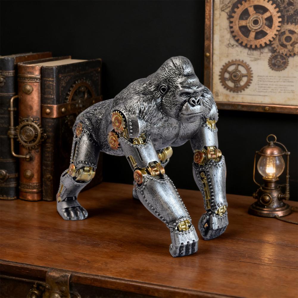 Vintage Collectible Furniture - Decoração Estilo Colecionável: Estátua de Resina