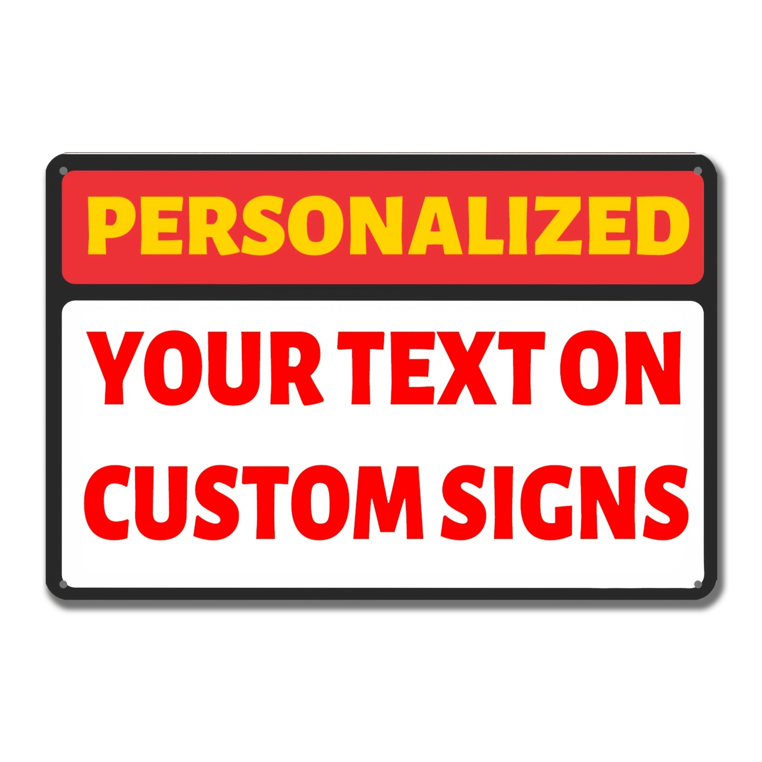 Vintage Collectible Plates - Placa de Metal Personalizada DIY com