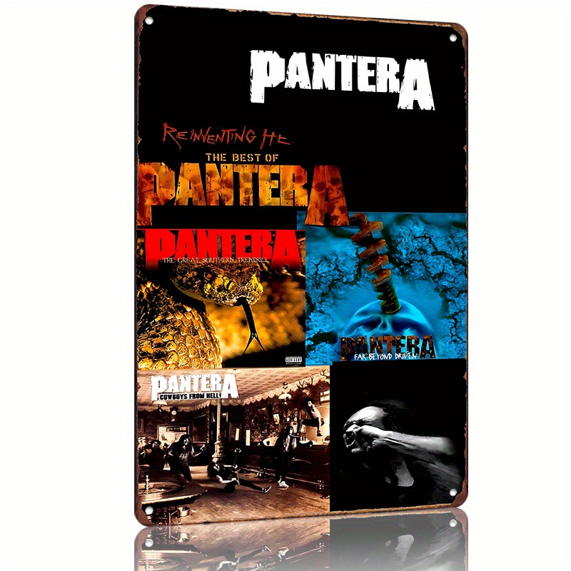 Vintage Collectibles And More - Placa de Metal Pantera: The Ultimate