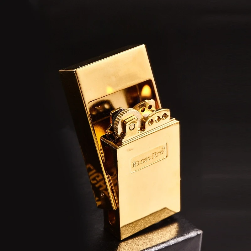 Vintage Collectible Lighters - Retro clássico rebolo isqueiro vintage chama