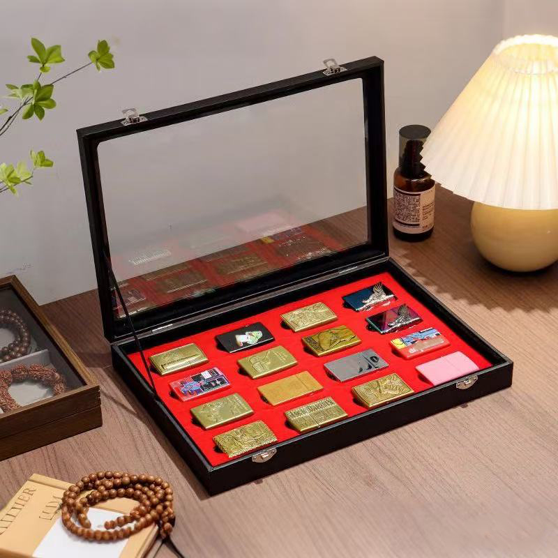 Vintage Collectible Lighters - Caixa de armazenamento mais leve, rack
