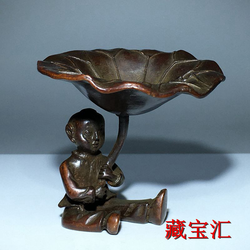 Vintage Collectible Items - Estátua de Bronze Infantil Vintage Antiga