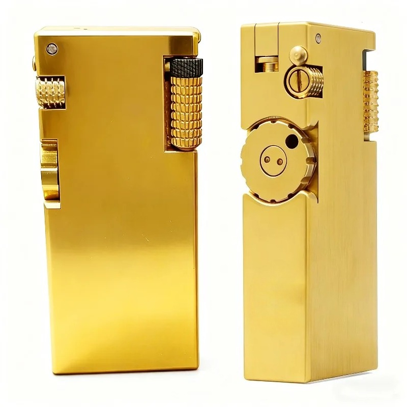 Vintage Collectible Lighters - Trench de bronze feito à mão,