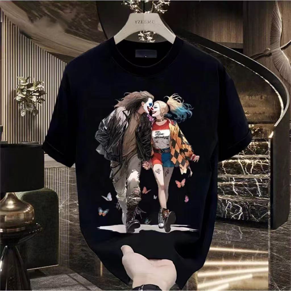 Vintage Collectible Clowns - Camiseta Masculina de Algodão com Estampa