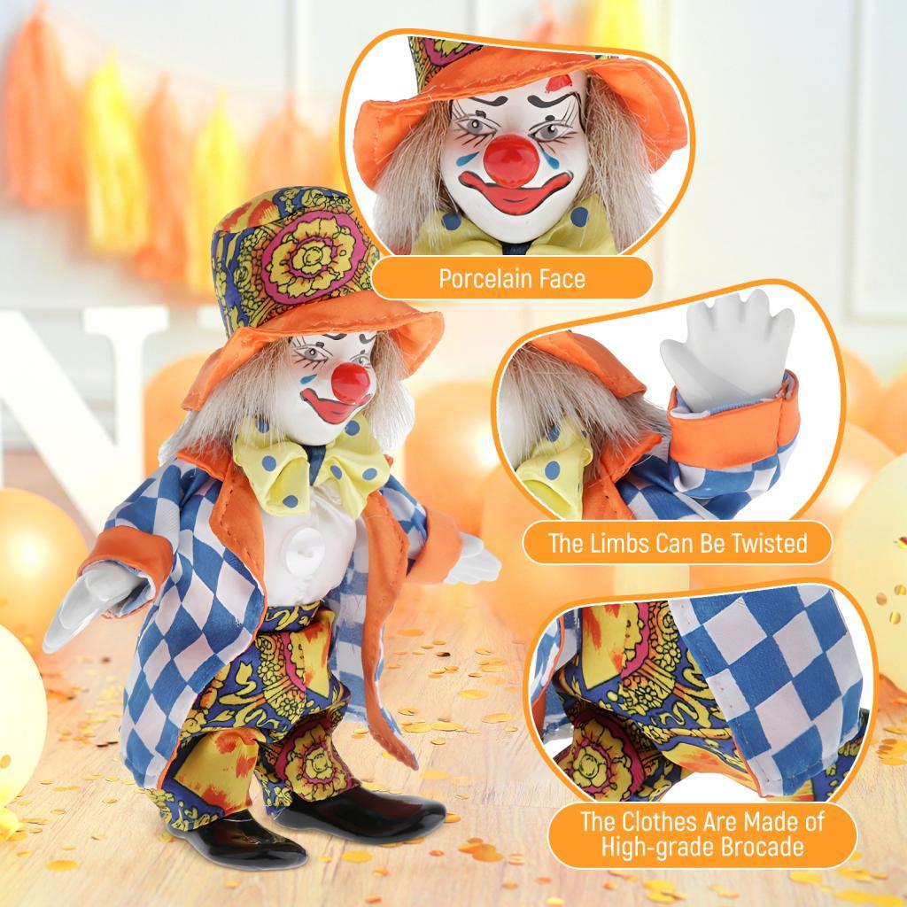 Bonecos de Palhaço de Cerâmica - Vintage Collectible Clowns avaliação e preço