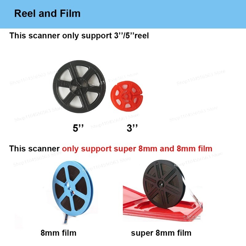 Scanner Digital de Filmes Wina - Super 8 Film Reel avaliação e preço