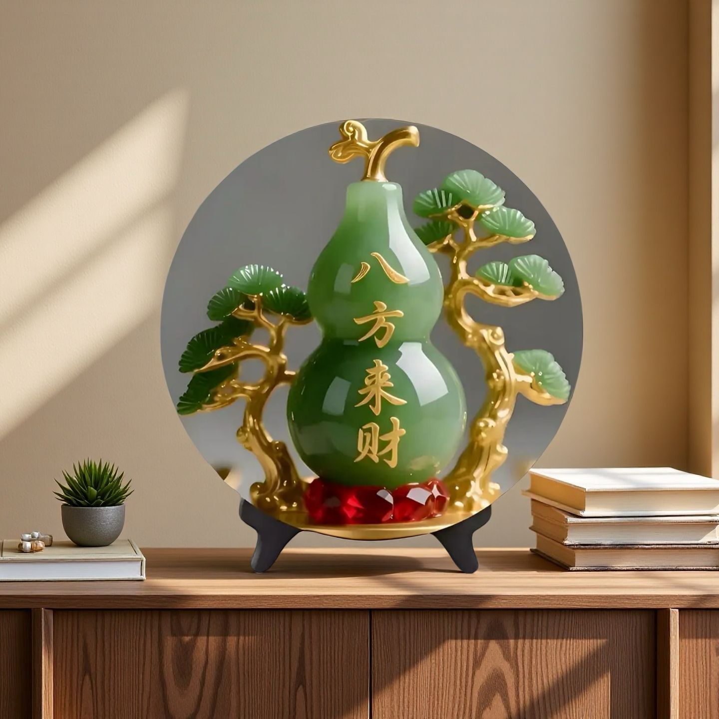 Estatueta de Cabaça de Jade Na - Vintage Collectible Furniture avaliação e preço