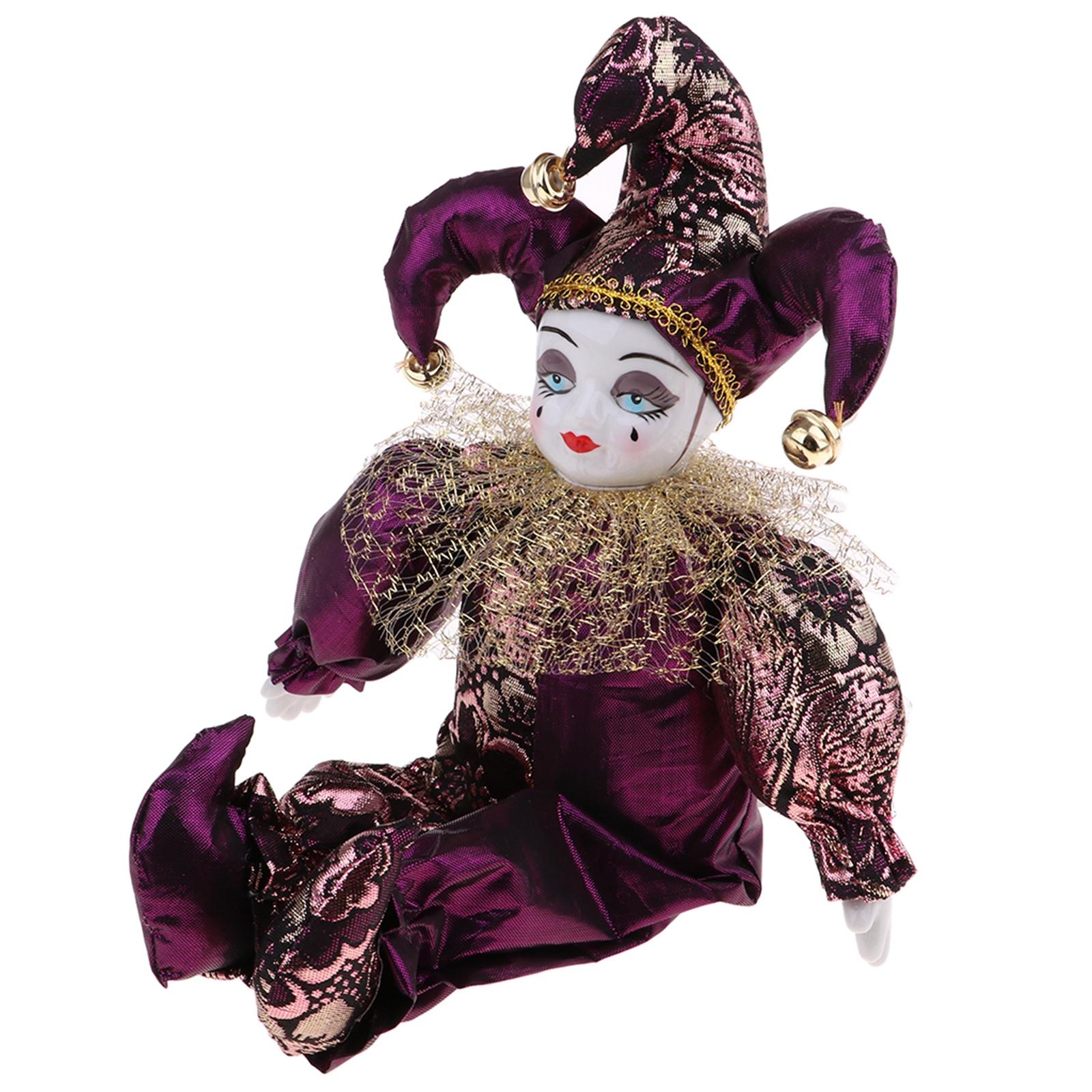Bonecas de Porcelana Estilo It - Vintage Collectible Clowns avaliação e preço