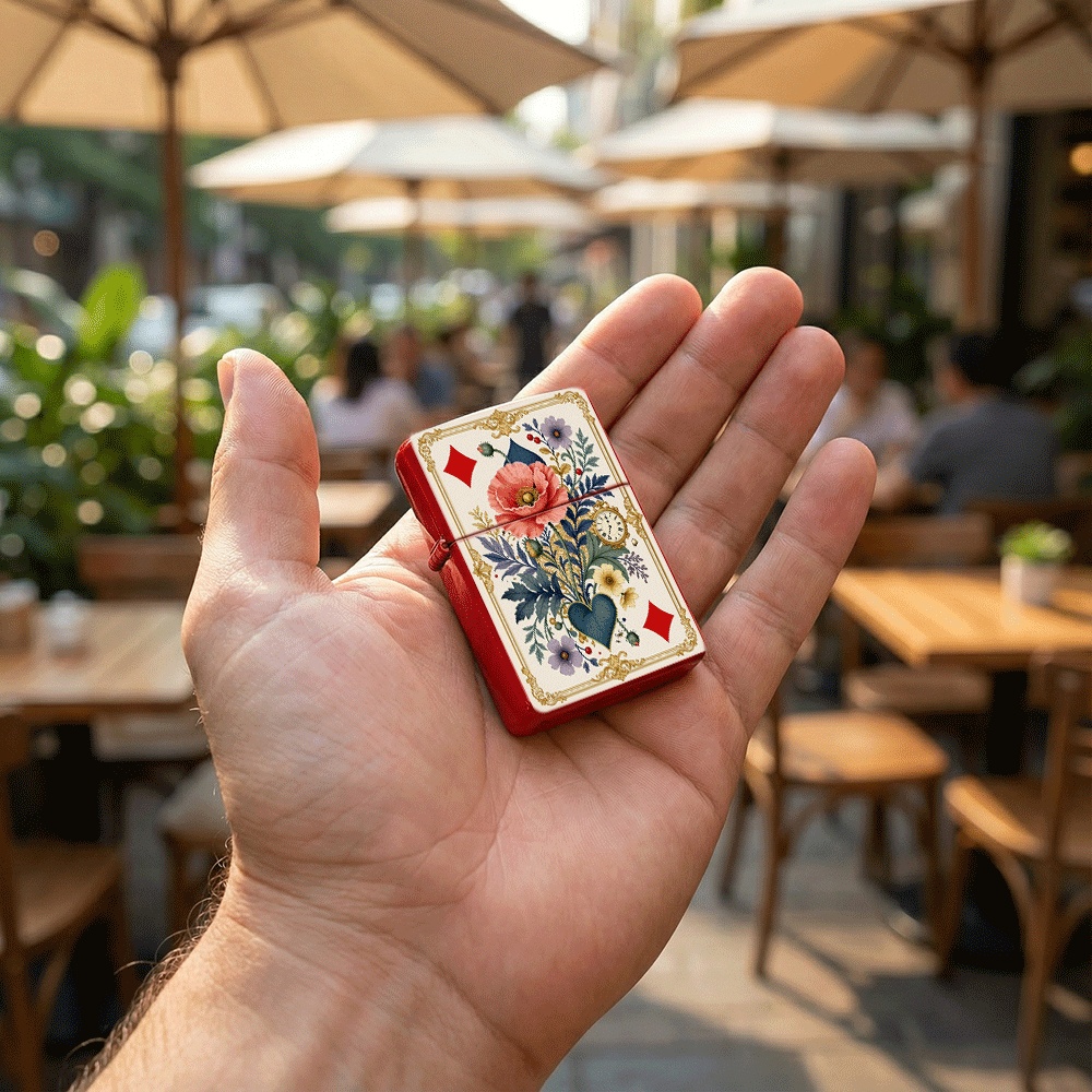 Isqueiro Vintage Estilo Cartas - Vintage Collectible Lighters avaliação e preço