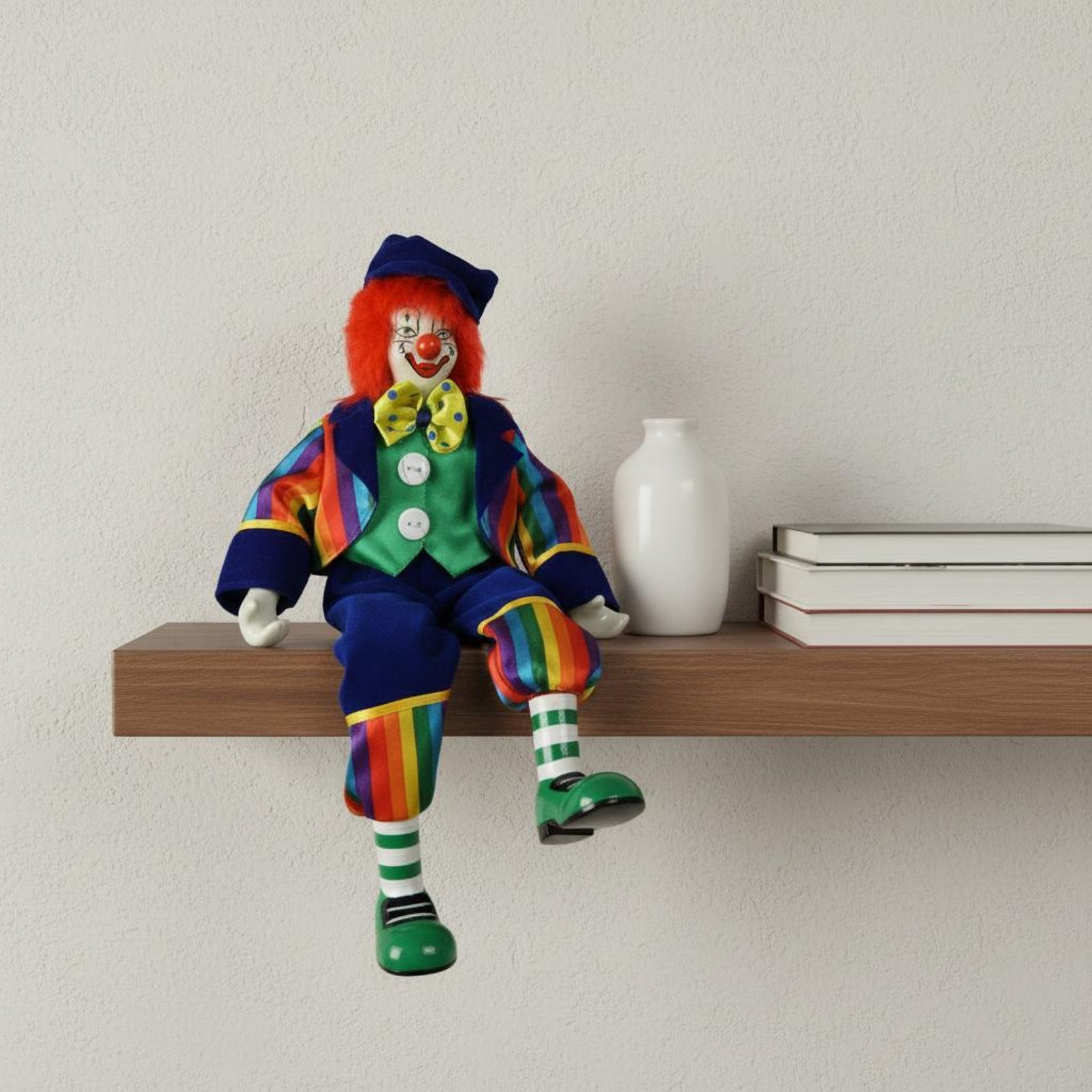 Boneco Palhaço com Pernas Pend - Vintage Collectible Clowns avaliação e preço