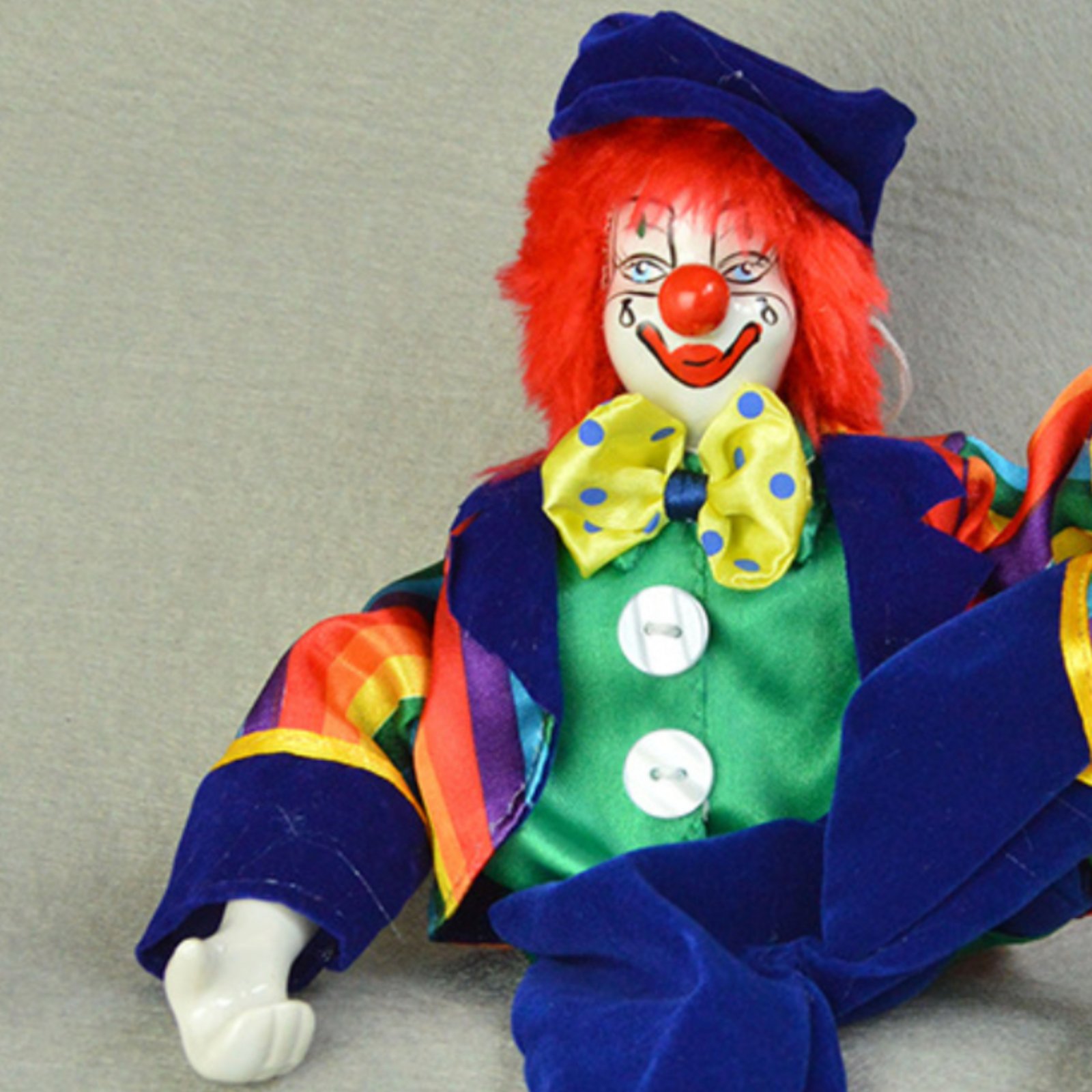 Boneco Palhaço com Pernas Pend - Vintage Collectible Clowns avaliação e preço