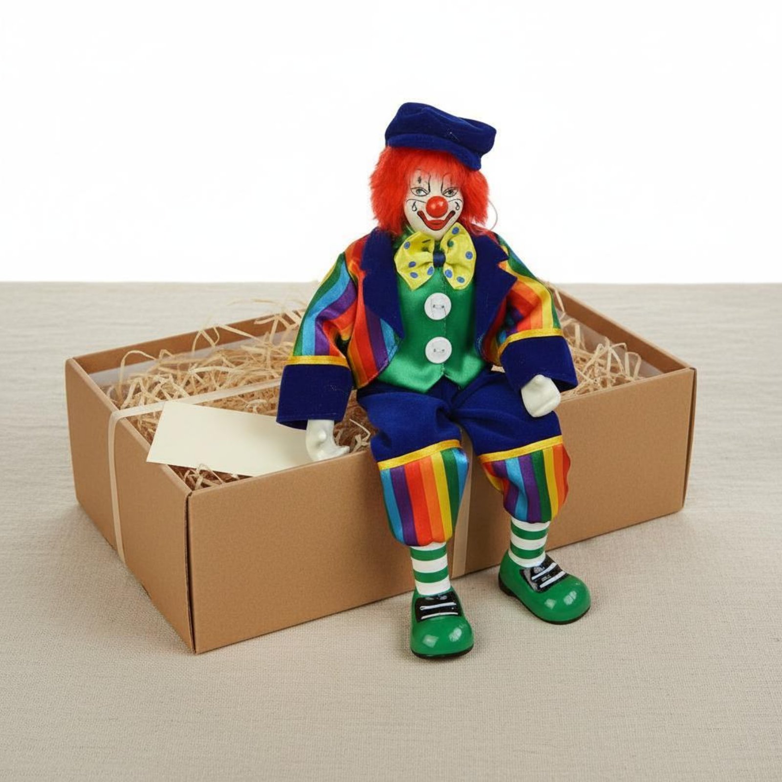 Boneco Palhaço com Pernas Pend - Vintage Collectible Clowns avaliação e preço