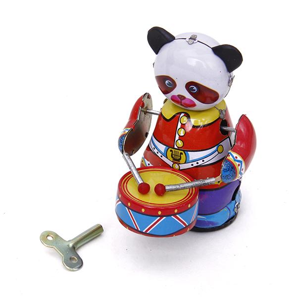 Brinquedo de Panda Baterista d - Vintage Collectible Figures avaliação e preço