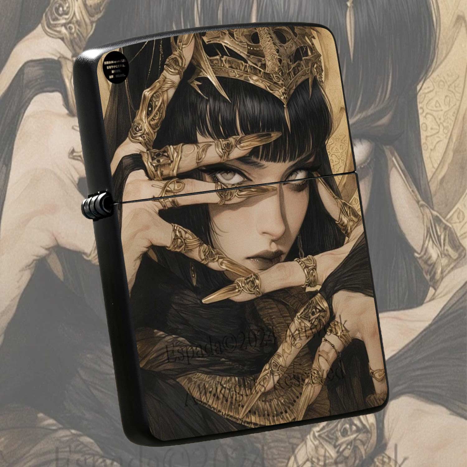 Isqueiro Vintage DarkFlip-top  - Vintage Collectible Lighters avaliação e preço