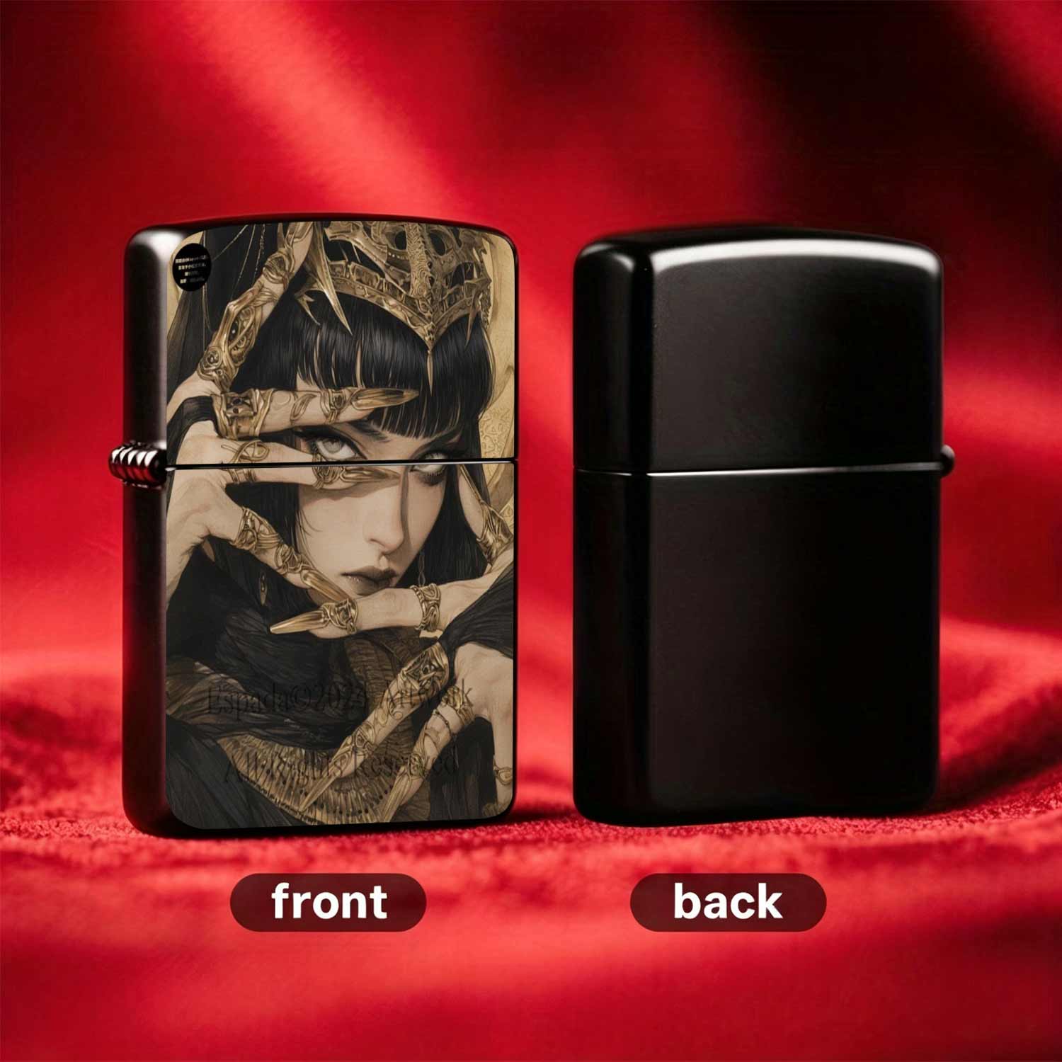 Isqueiro Vintage DarkFlip-top  - Vintage Collectible Lighters avaliação e preço