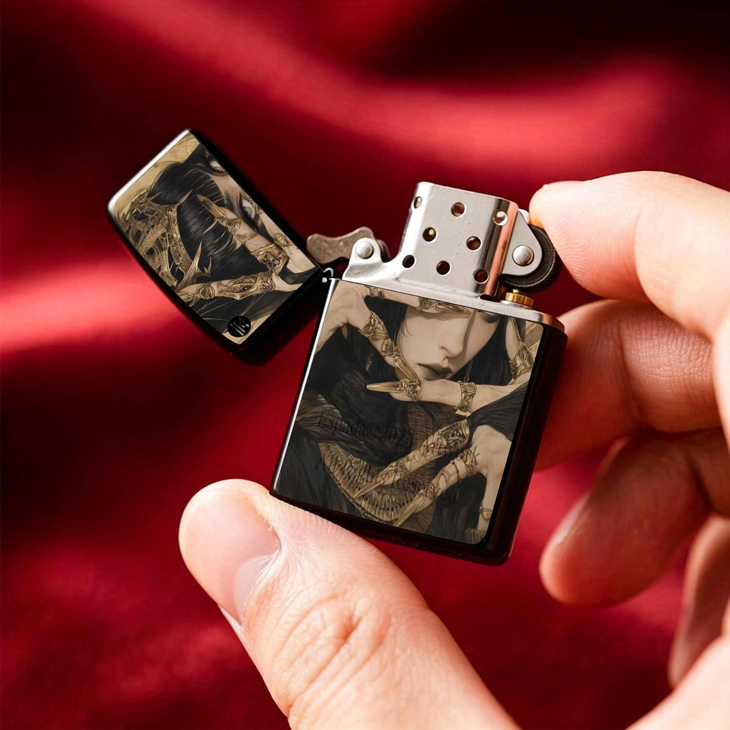 Isqueiro Vintage DarkFlip-top  - Vintage Collectible Lighters avaliação e preço