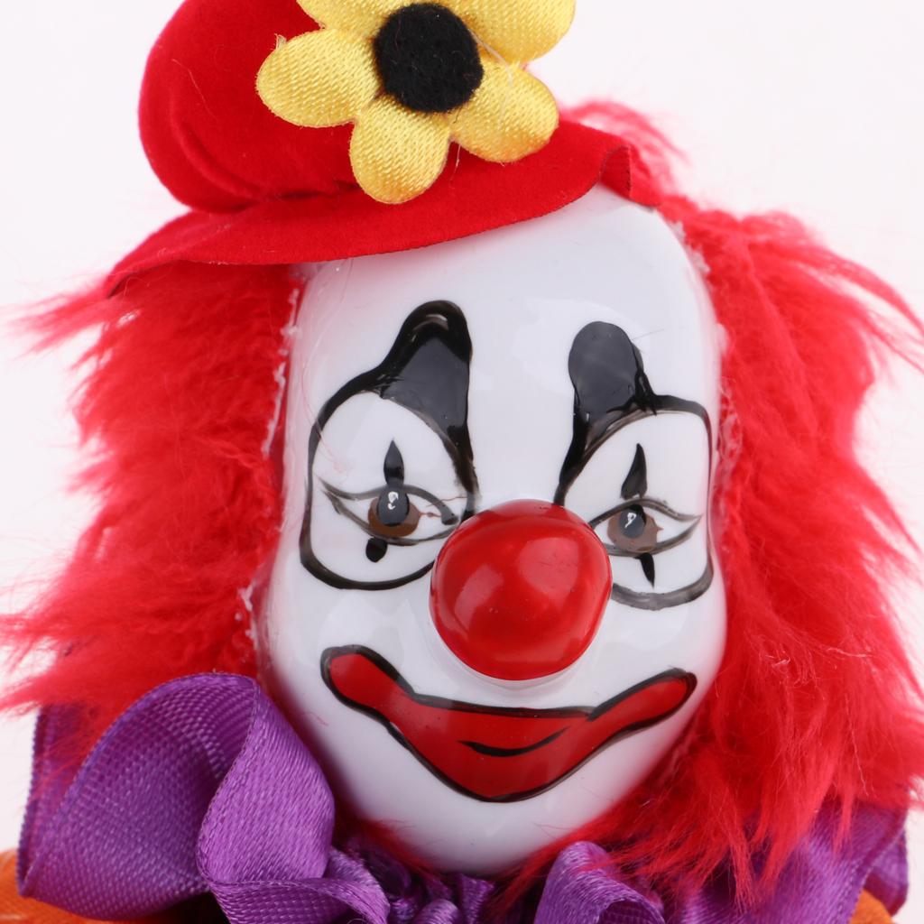 Boneco de Palhaço de Porcelana - Vintage Collectible Clowns avaliação e preço