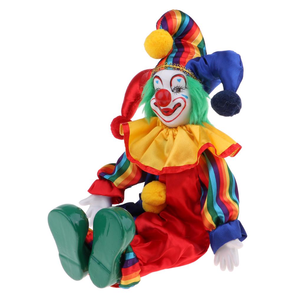 Bonecos de Palhaço de Porcelan - Vintage Collectible Clowns avaliação e preço