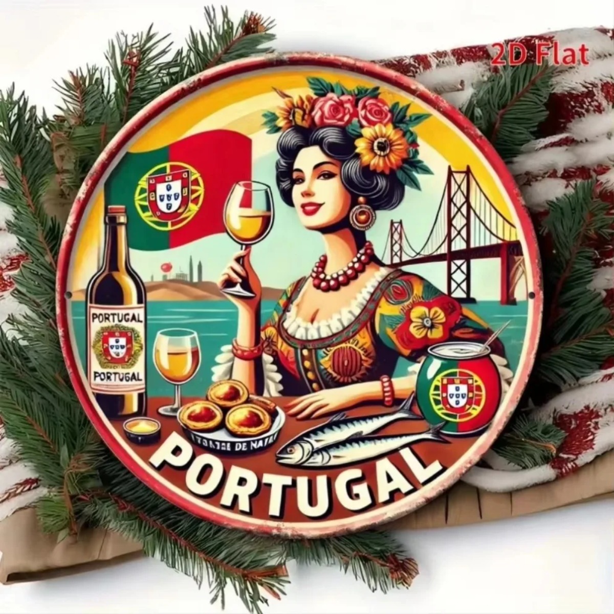 Coleção de Placas de Metal Red - Vintage Collectible Tins avaliação e preço