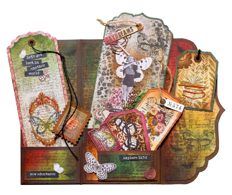 Etiqueta envelope grunge coleç - Vintage Collectible Figures avaliação e preço