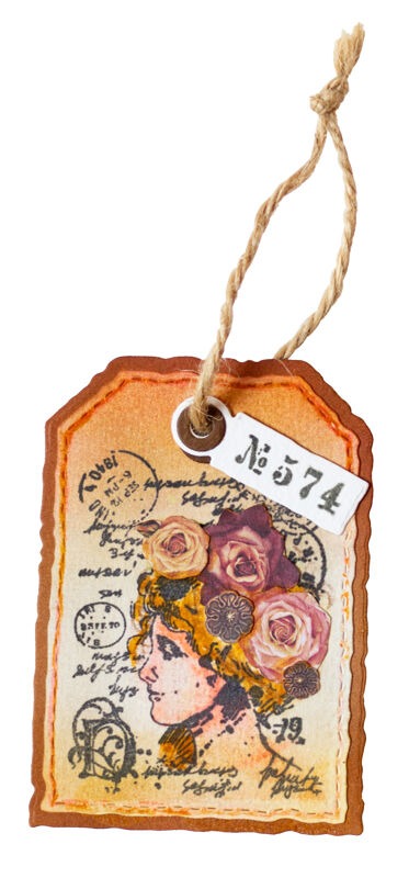 Etiqueta envelope grunge coleç - Vintage Collectible Figures avaliação e preço
