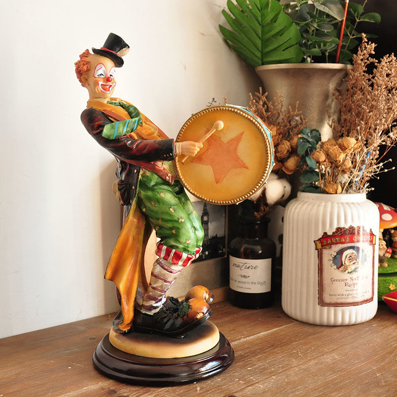 Estatueta de Palhaço Artística - Vintage Collectible Clowns avaliação e preço