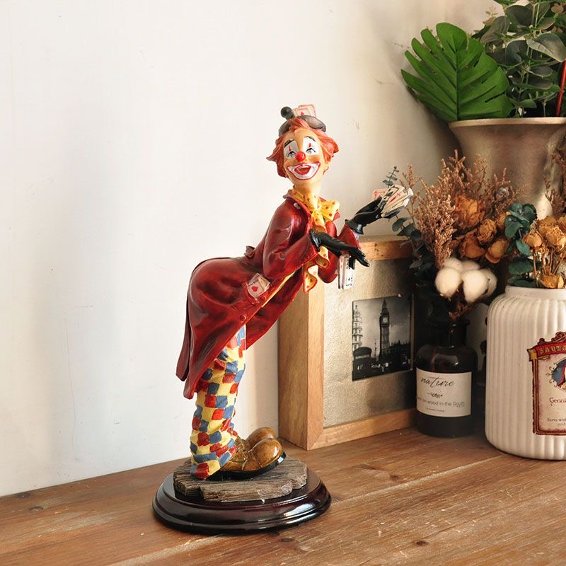 Estatueta de Palhaço Artística - Vintage Collectible Clowns avaliação e preço