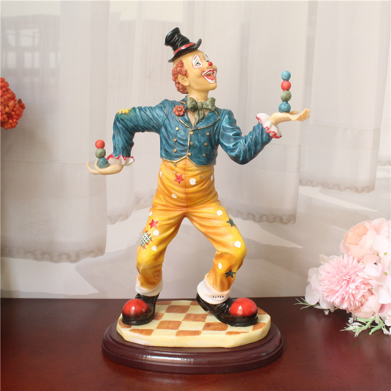Estatueta de Palhaço Artística - Vintage Collectible Clowns avaliação e preço