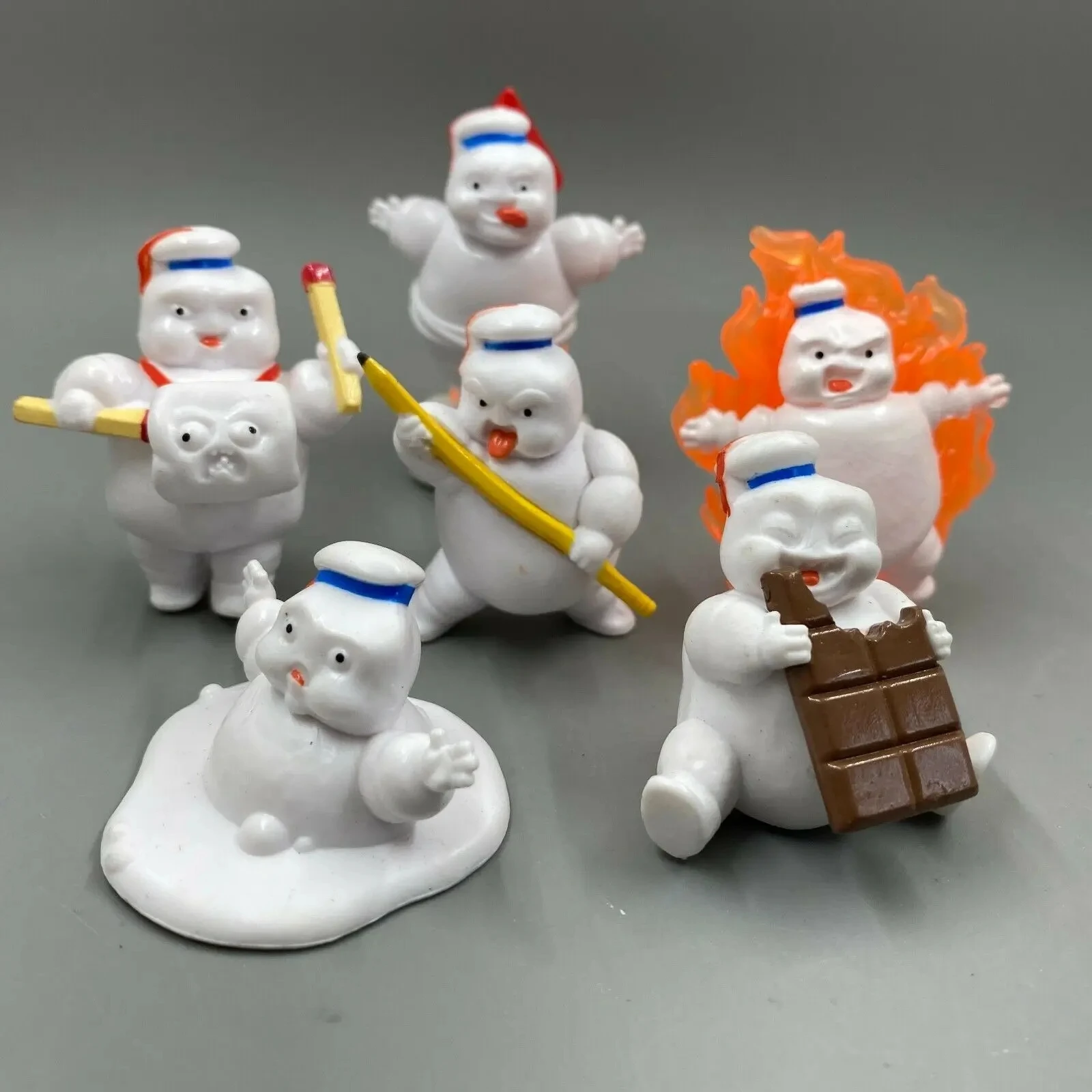6 pçs bonito vintage ghostbust - Vintage Collectible Figures avaliação e preço