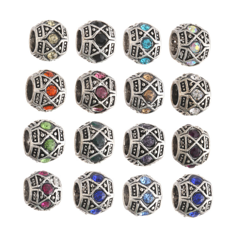 10 Peças de Miçangas de Metal  - Vintage Jewelry Collection avaliação e preço