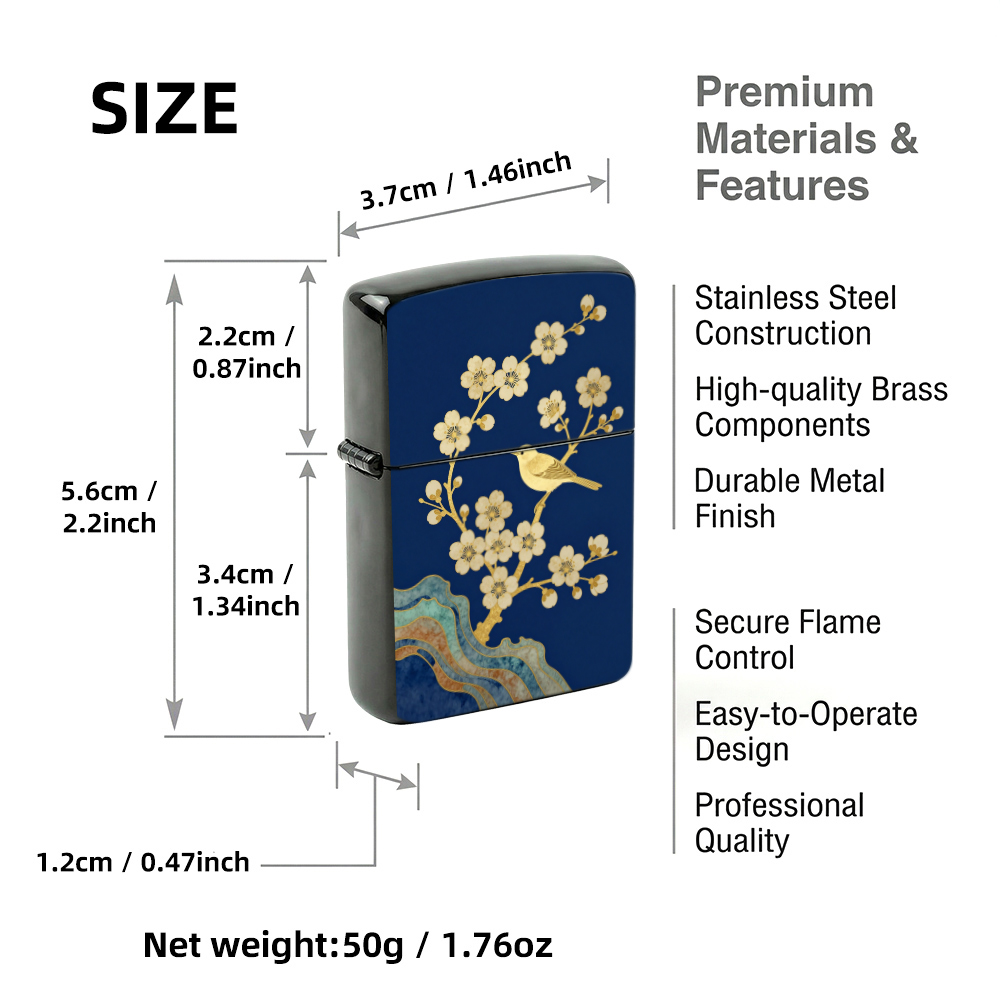 Isqueiro de Metal com Tampa Ar - Vintage Collectible Lighters avaliação e preço