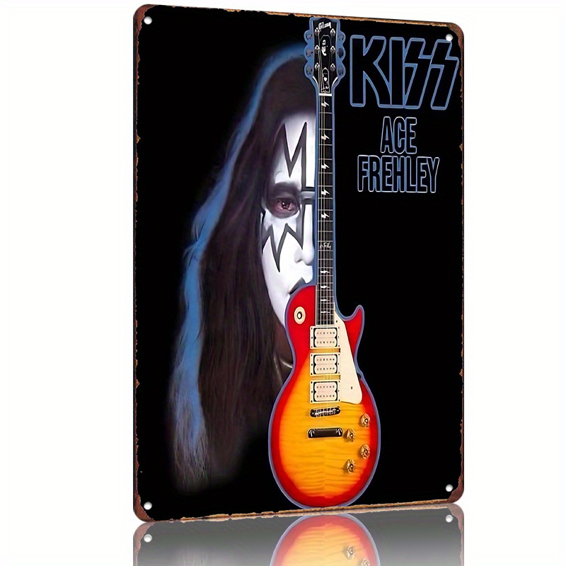 KISS Ace Frehley Tribute Guita - Vintage Collectible Tins avaliação e preço