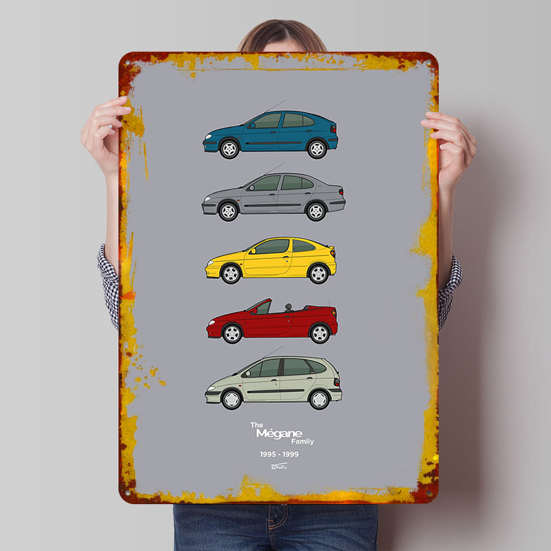 Pôster Impresso Coleção Carro  - Vintage Collectible Tins avaliação e preço
