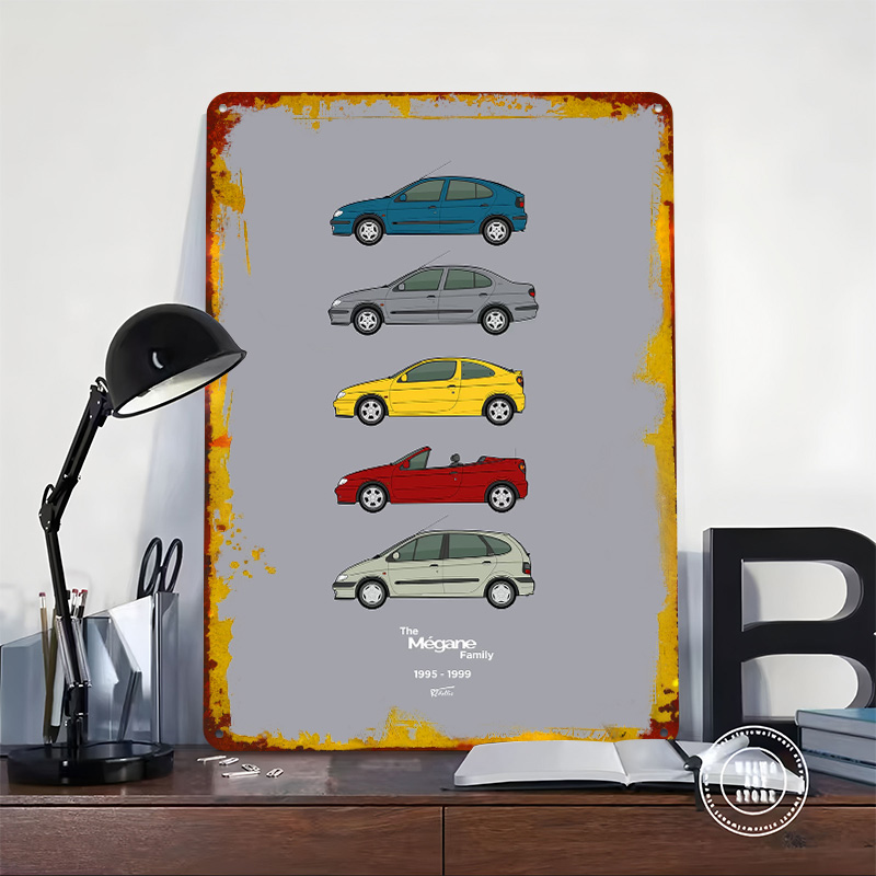 Pôster Impresso Coleção Carro  - Vintage Collectible Tins avaliação e preço