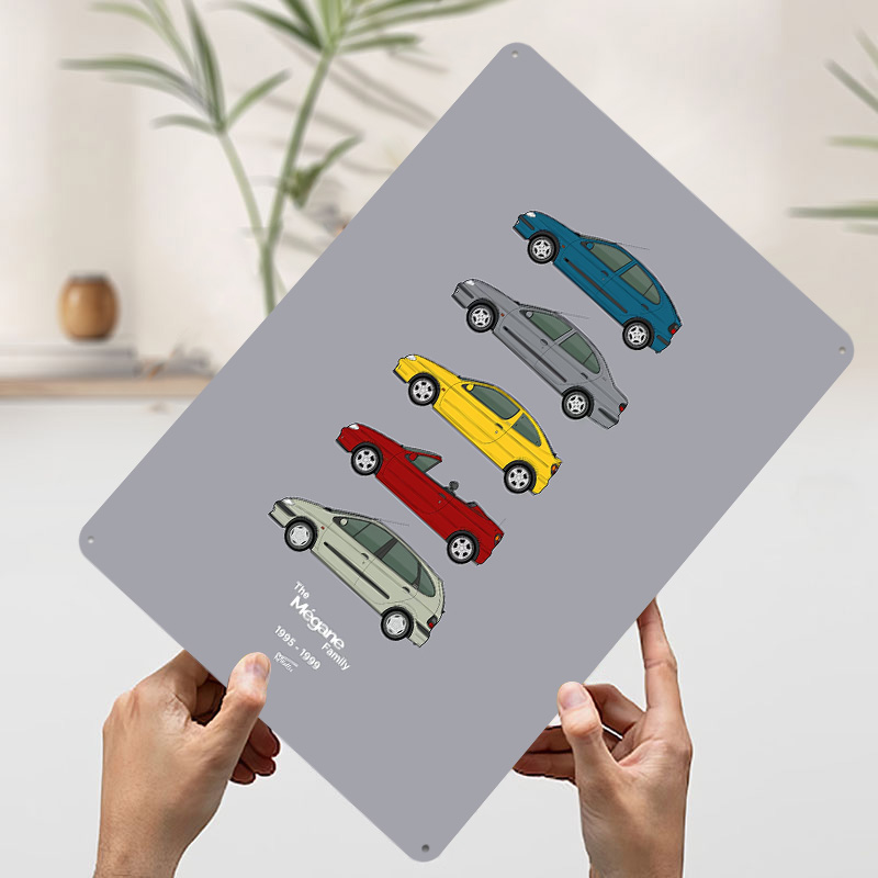 Pôster Impresso Coleção Carro  - Vintage Collectible Tins avaliação e preço