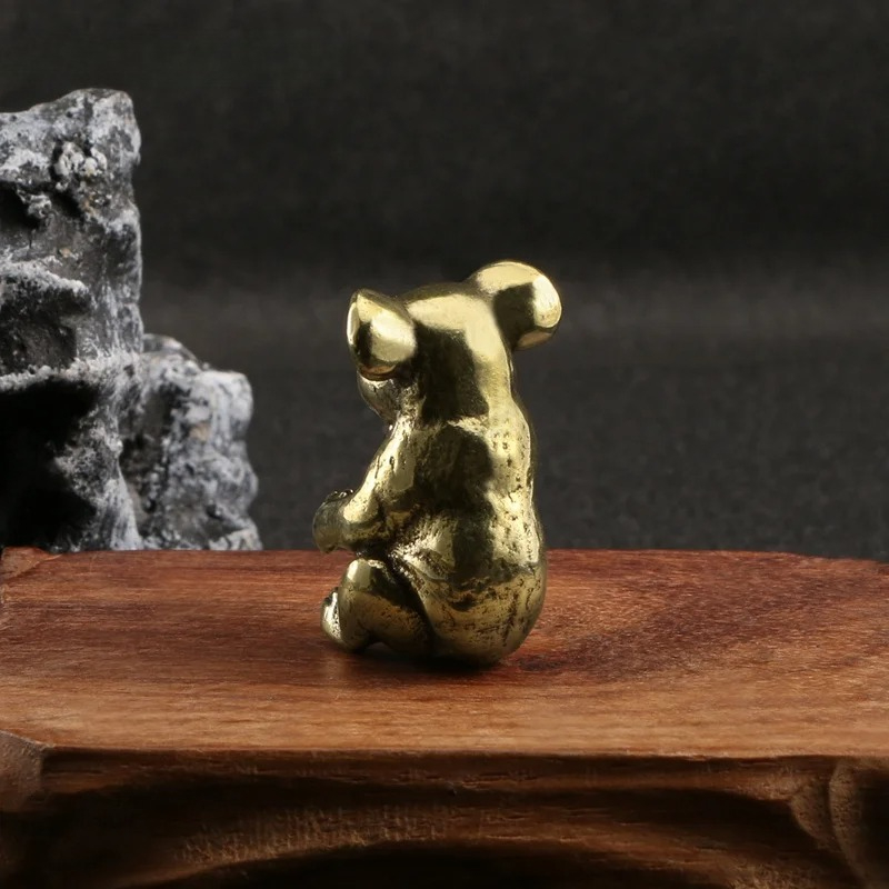 Vintage de bronze bonito coala - Vintage Collectible Furniture avaliação e preço